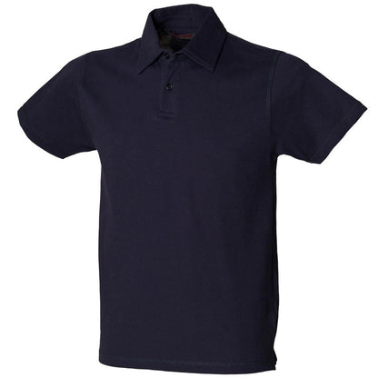 Gents Stretch Polo Shirt Mens Short Sleeve Top SFM42