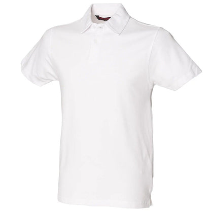 Gents Stretch Polo Shirt Mens Short Sleeve Top SFM42