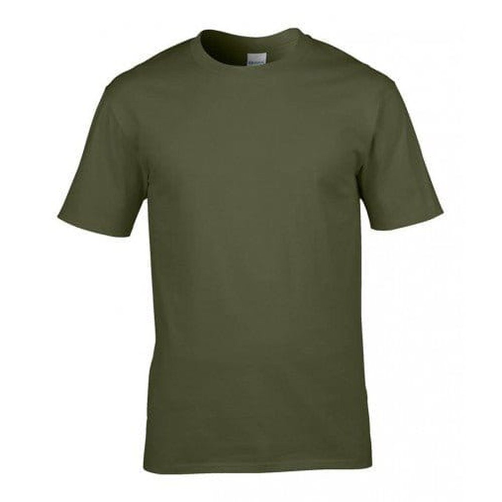 Gildan Men's Premium Cotton Soft Feel Small T-Shirt Top GD08