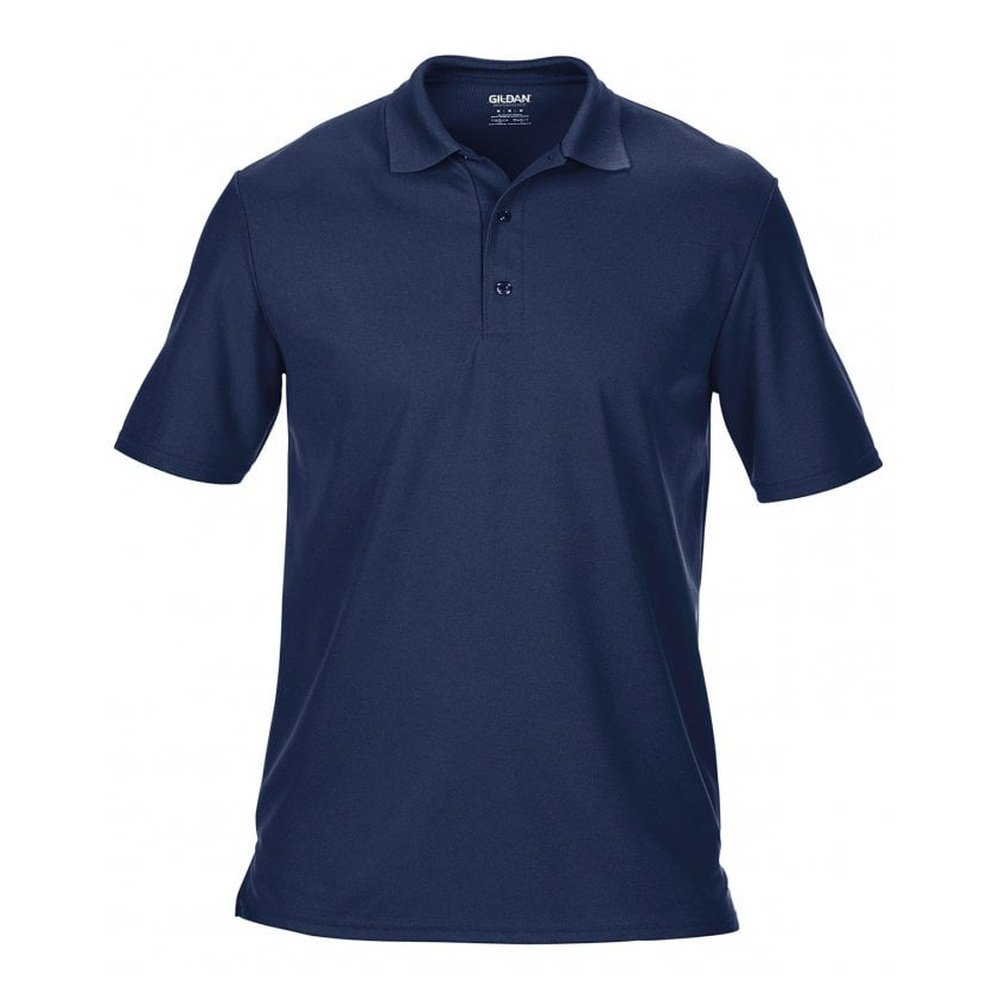 GILDAN Performance Men's Double Pique Polyester Short Sleeve Polo Shirt Top GD46