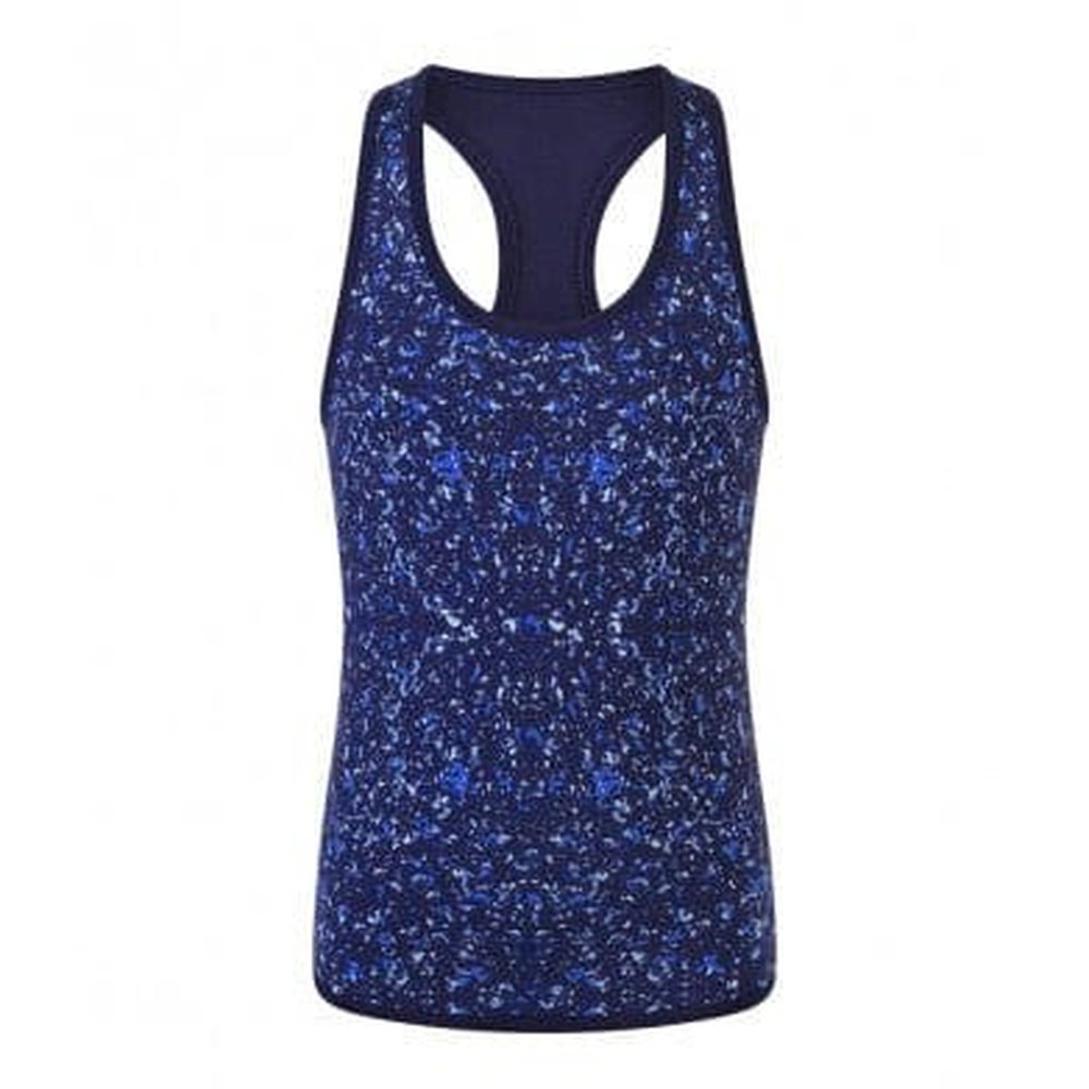 Girls Reversible Racer Back Non-Transparent Sleeveless Workout Vest Top SM240