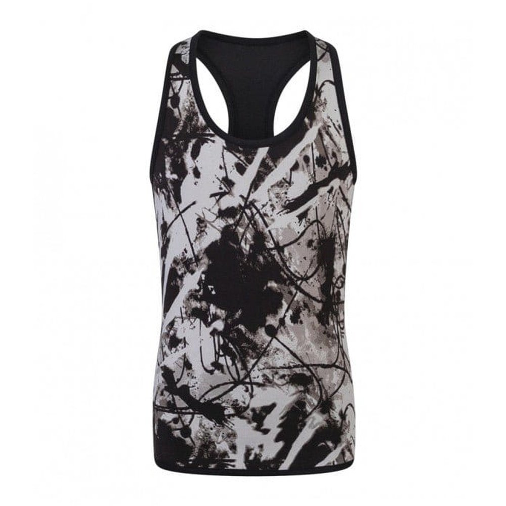 Girls Reversible Racer Back Non-Transparent Sleeveless Workout Vest Top SM240