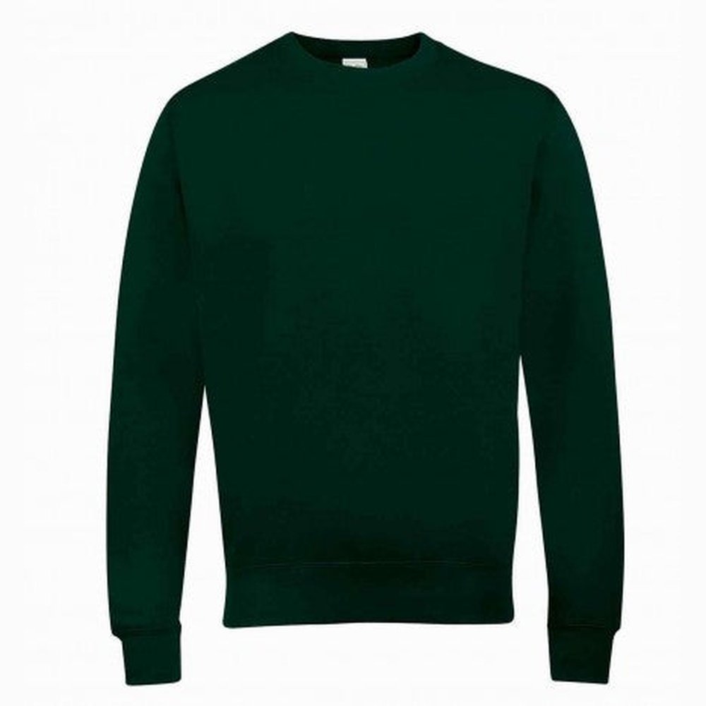 AWDis Hoods Kids Long Sleeve Quality Sweatshirt in Green JH030