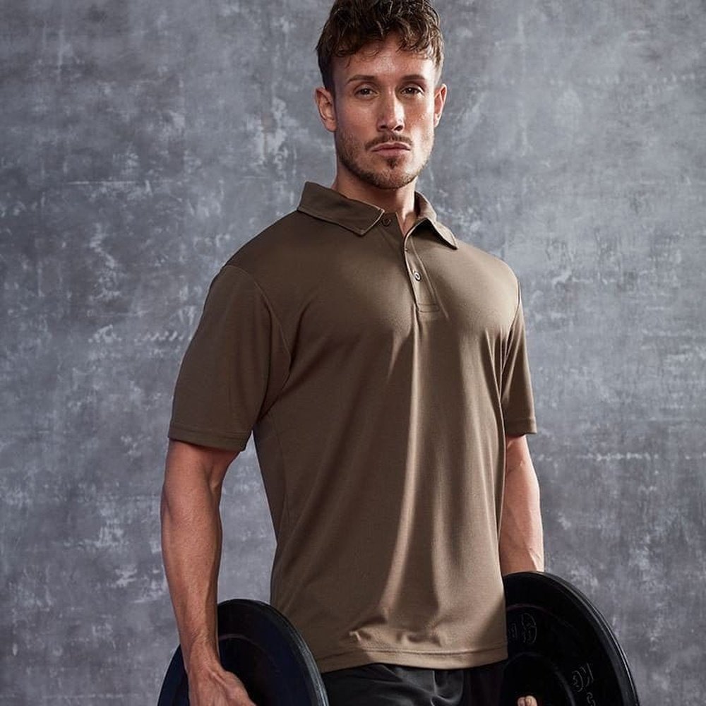 Just Cool Gent's Polo Shirt T-Shirt Breathable Performance Top S-3XL JC040