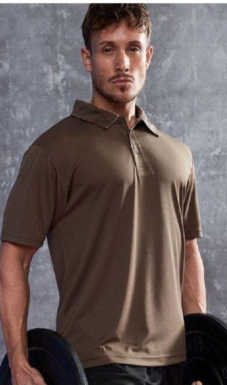 Just Cool Gent's Polo Shirt T-Shirt Breathable Performance Top S-3XL JC040