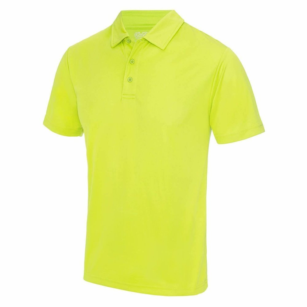 Just Cool Gent's Polo Shirt T-Shirt Breathable Performance Top S-3XL JC040