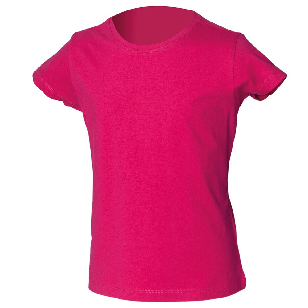 Kids Cotton Short Sleeve Soft Stretch Crew Neck T-Shirt Top 4/6-10/12 SM101B