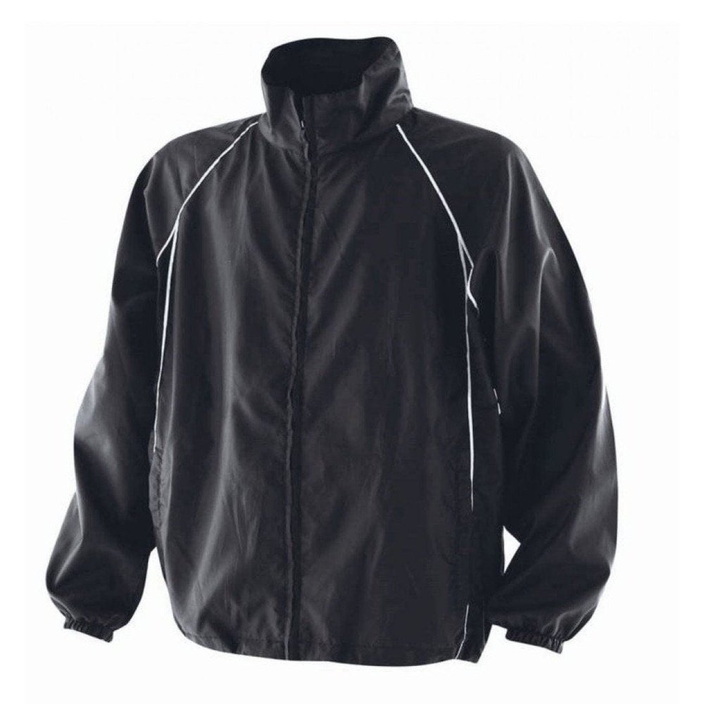 Kids Finden & Hales Boys Girls Showerproof Hood Training Sport Jacket Top LV612