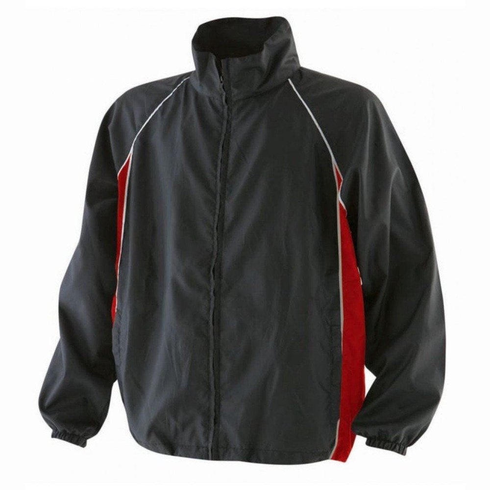 Kids Finden & Hales Boys Girls Showerproof Hood Training Sport Jacket Top LV612