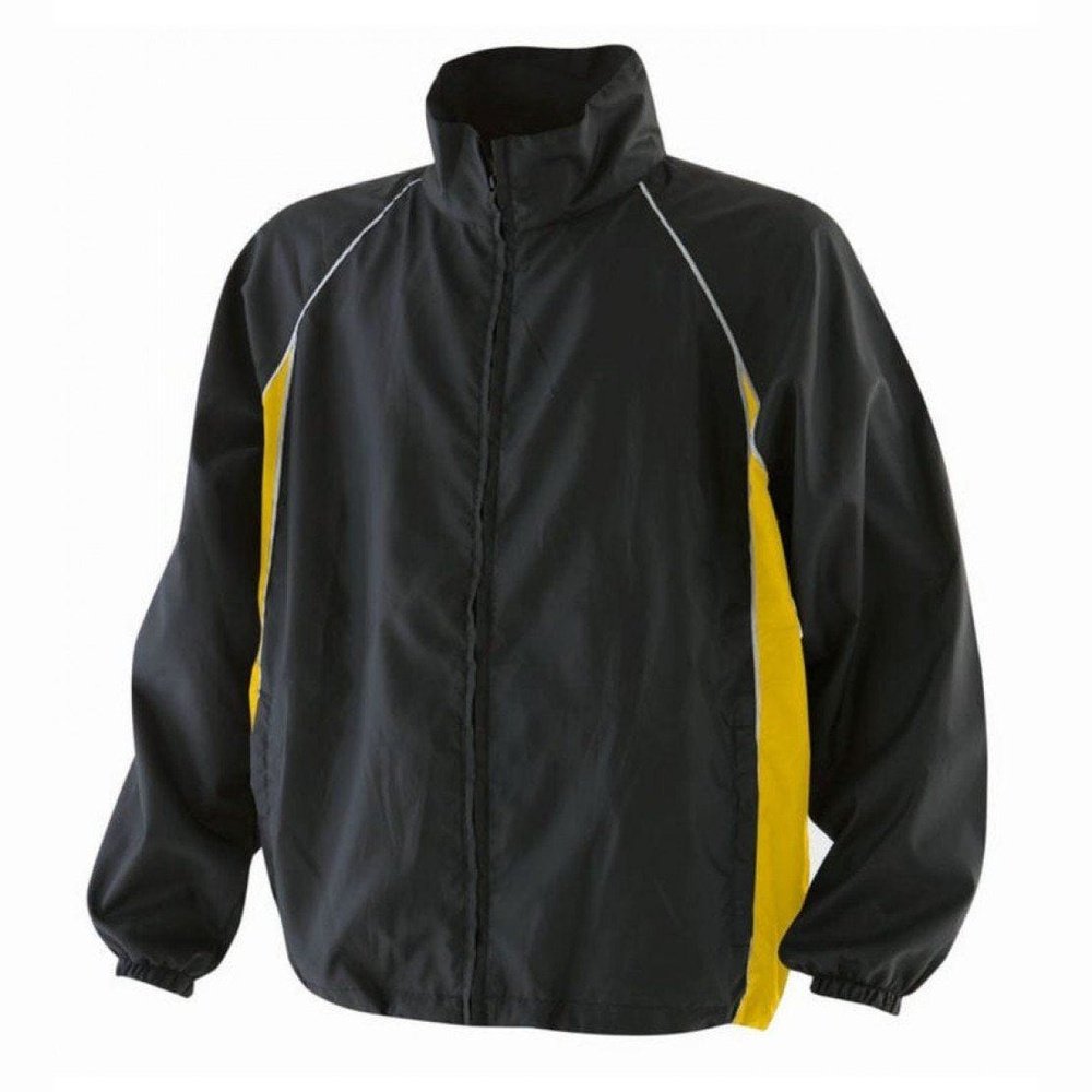 Kids Finden & Hales Boys Girls Showerproof Hood Training Sport Jacket Top LV612
