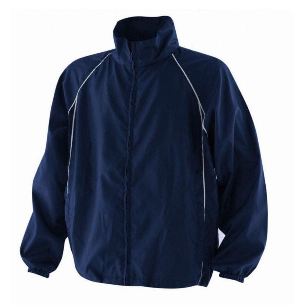 Kids Finden & Hales Boys Girls Showerproof Hood Training Sport Jacket Top LV612
