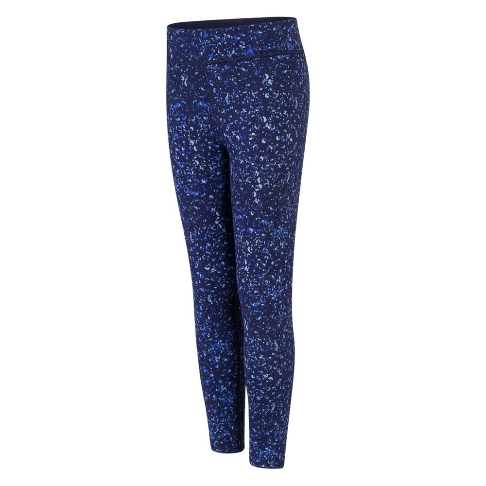 Kids Reversible Ankle Length Non-Transparent Workout Dance Leggings Charcoal SM424