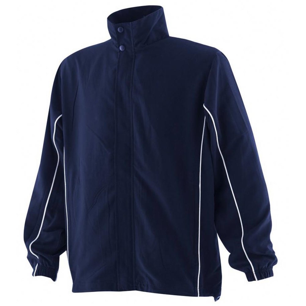 Kids Training Football Team Sport Full Zip LinedTrack Top 5/6-13/14 yrs LV842