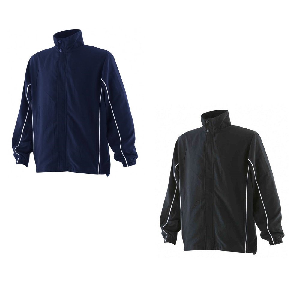 Kids Training Football Team Sport Full Zip LinedTrack Top 5/6-13/14 yrs LV842