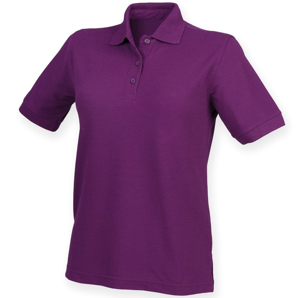 Ladies 65/35 Classic Short Sleeve Women's Durable Polo Shirt H401