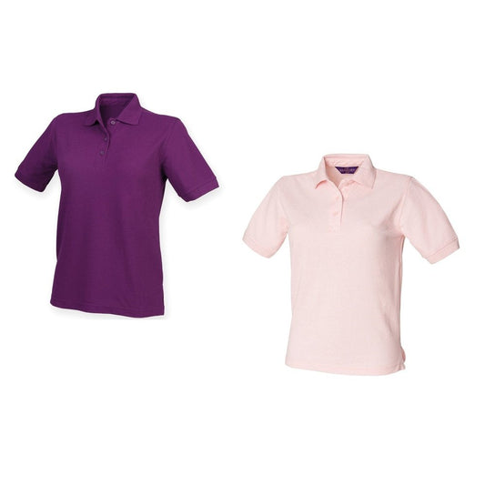 Ladies 65/35 Classic Short Sleeve Women's Durable Polo Shirt H401