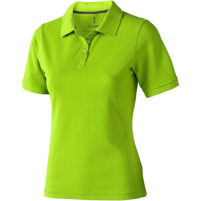 Ladies Elevate Cotton Regular Fit Women's Plain Work Leisure Polo Shirt EL021