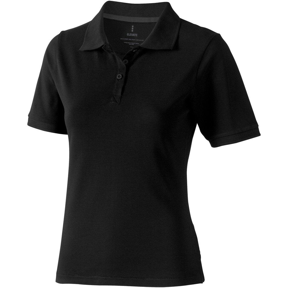 Ladies Elevate Cotton Regular Fit Women's Plain Work Leisure Polo Shirt EL021