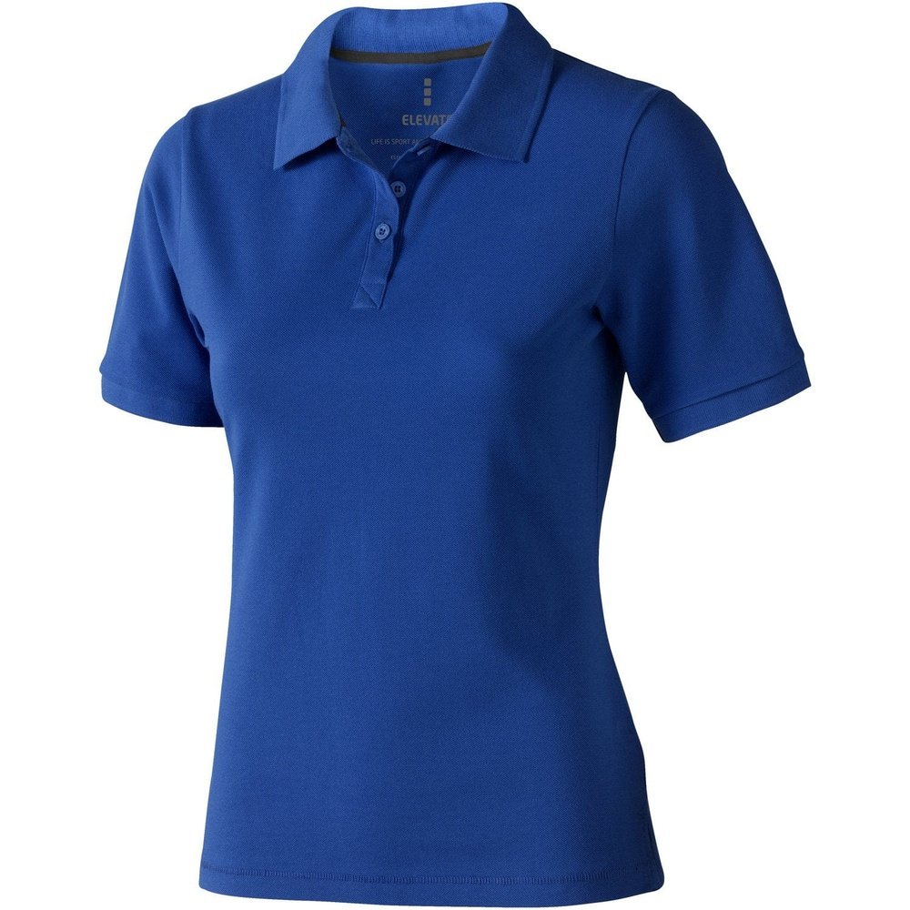 Ladies Elevate Cotton Regular Fit Women's Plain Work Leisure Polo Shirt EL021
