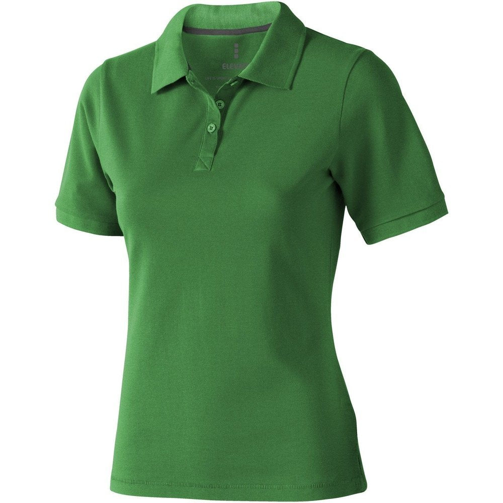 Ladies Elevate Cotton Regular Fit Women's Plain Work Leisure Polo Shirt EL021