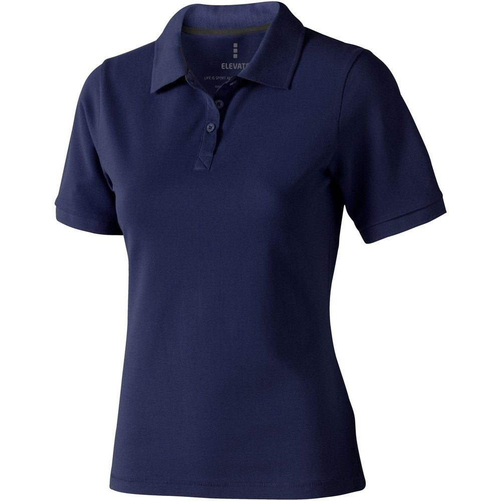 Ladies Elevate Cotton Regular Fit Women's Plain Work Leisure Polo Shirt EL021