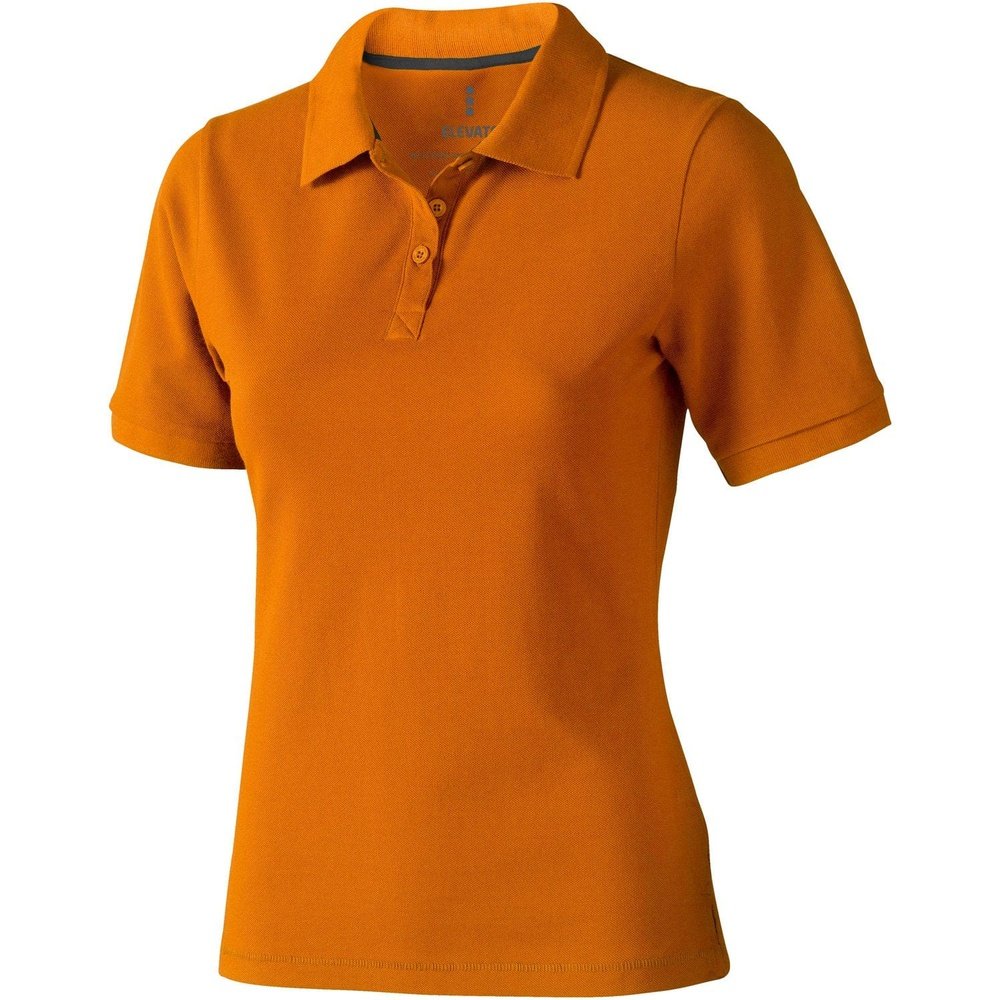 Ladies Elevate Cotton Regular Fit Women's Plain Work Leisure Polo Shirt EL021