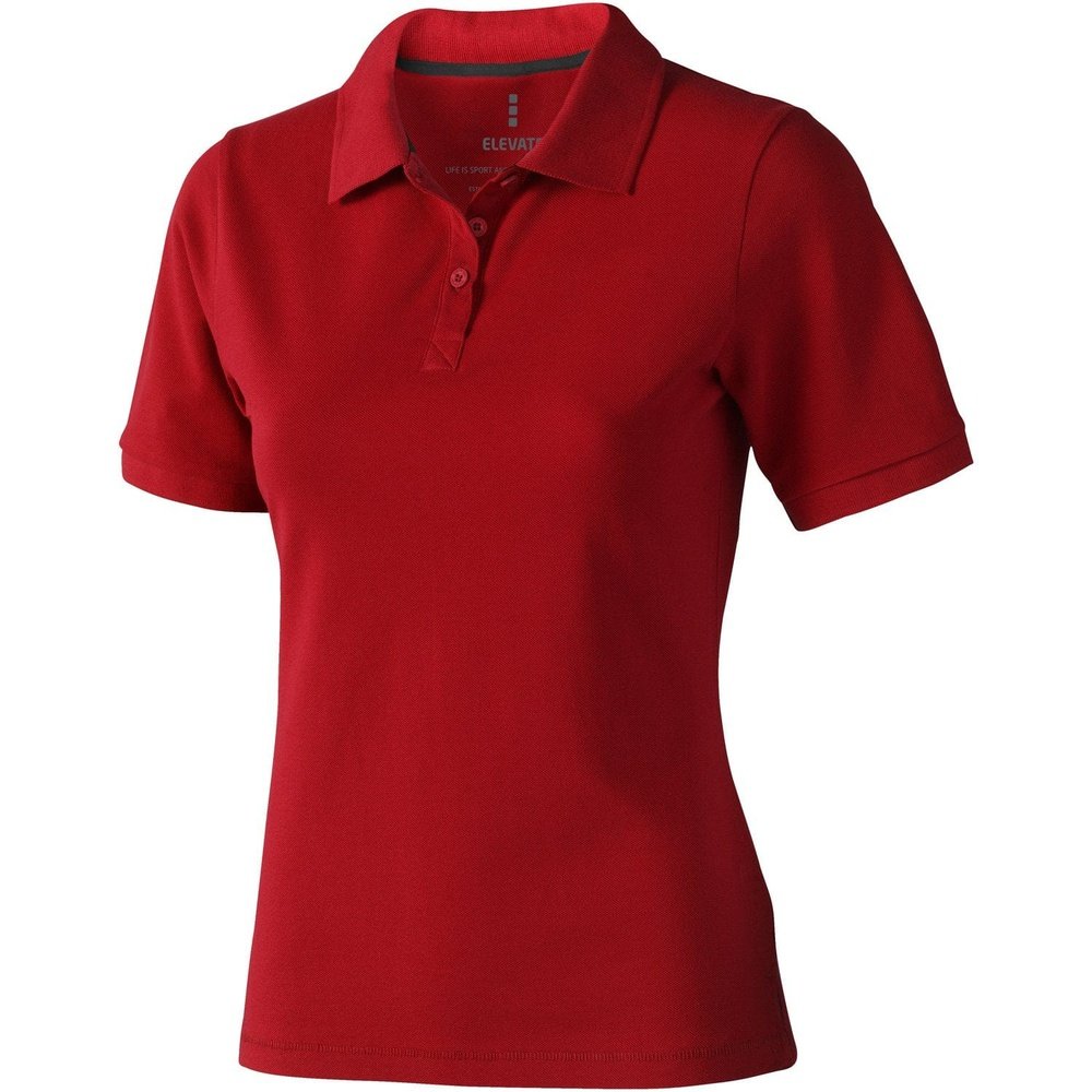 Ladies Elevate Cotton Regular Fit Women's Plain Work Leisure Polo Shirt EL021