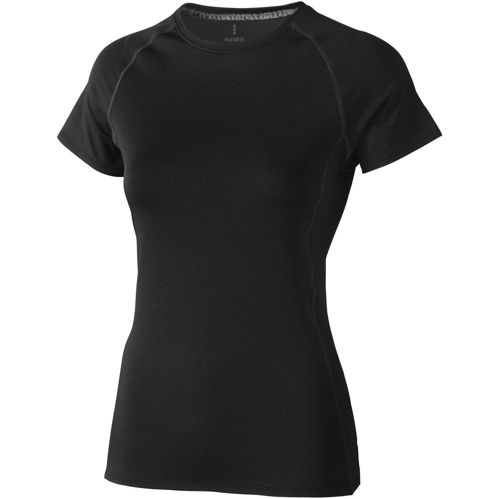 Ladies Elevate Kingston Cool Fit Crew Neck T-shirts Base Layer Fitness Top EL011