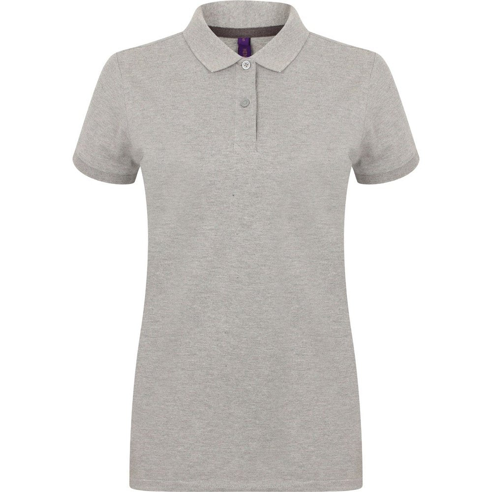 Ladies Micro-Fine Cotton Pique Short Sleeve Women's Polo Shirt Top H102