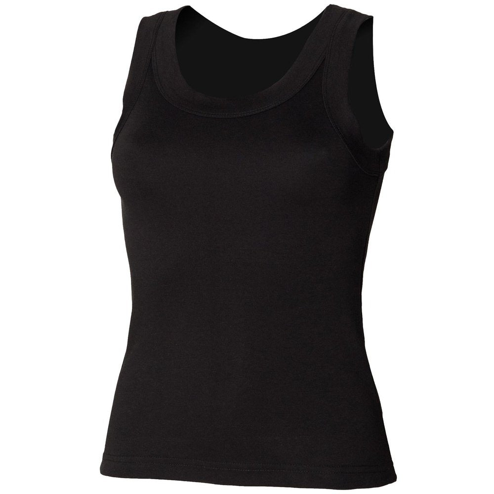 Ladies Tank Top Holiday Sleeveless Vest T-Shirt Cotton Top SK016