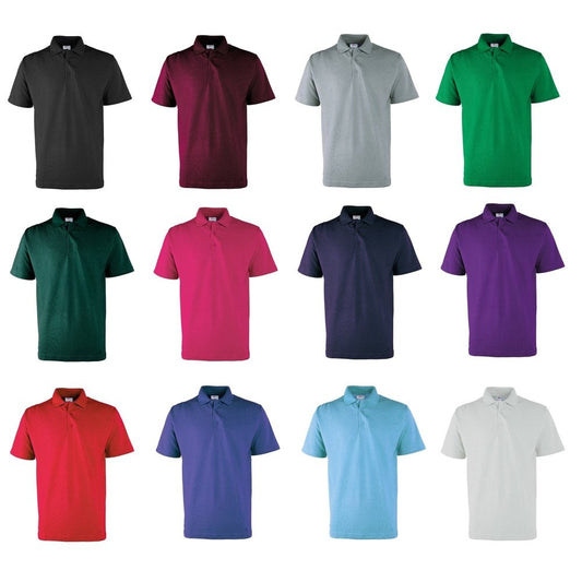 Men's Classic Cotton Blend Classic Polo Shirt Small - 4XLarge RX100
