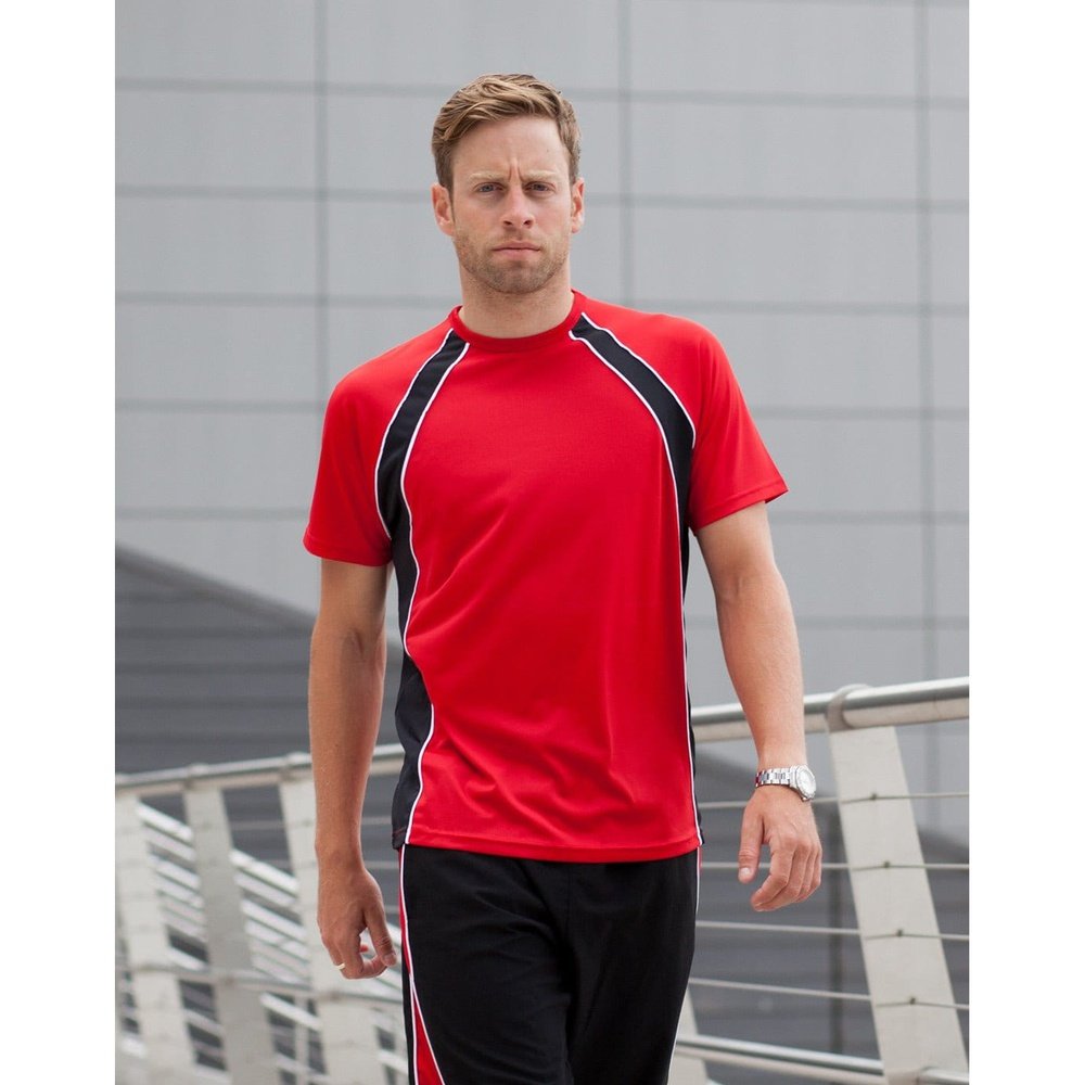 Men's Coolplus Wicking Fabric Shrink & Crease Resistant Gent's T-Shirt LV250