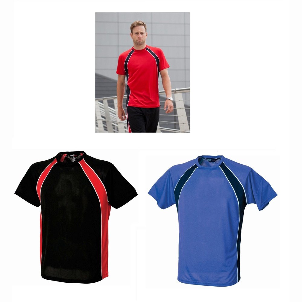 Men's Coolplus Wicking Fabric Shrink & Crease Resistant Gent's T-Shirt LV250