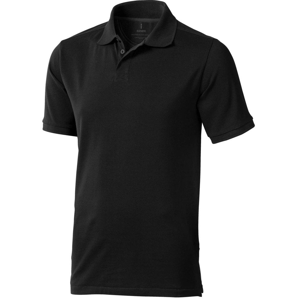Men's Elevate Cotton Regular Fit Gent's Plain Work Leisure Polo Shirt EL020