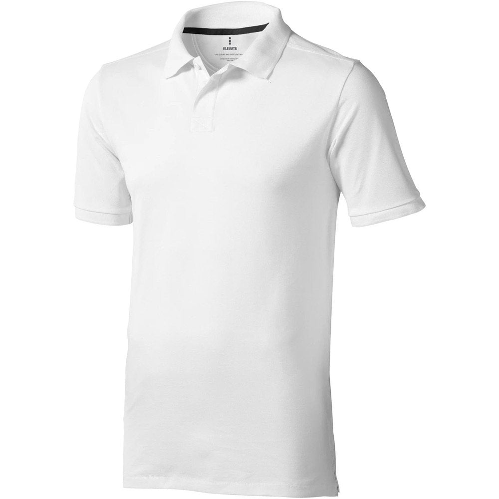 Men's Elevate Cotton Regular Fit Gent's Plain Work Leisure Polo Shirt EL020