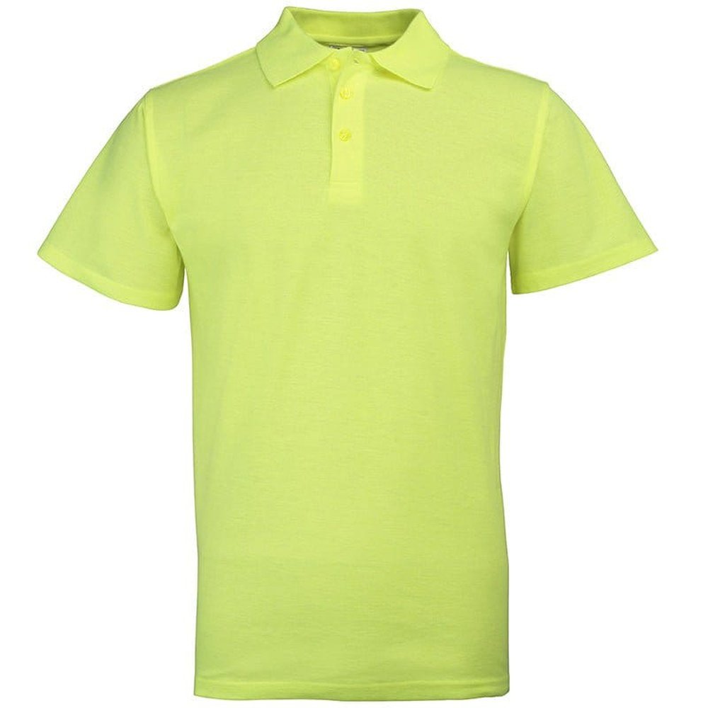 Men's Enhanced Visibility Cotton Blend Polo Shirt T-shirt Top S-5XL EV80