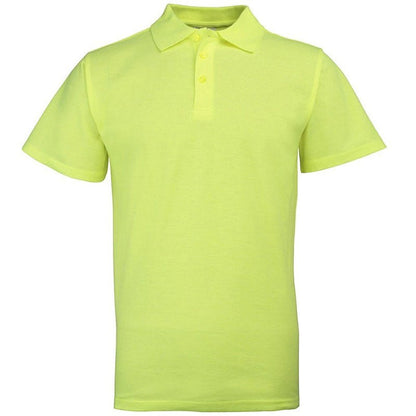 Men's Enhanced Visibility Cotton Blend Polo Shirt T-shirt Top S-5XL EV80