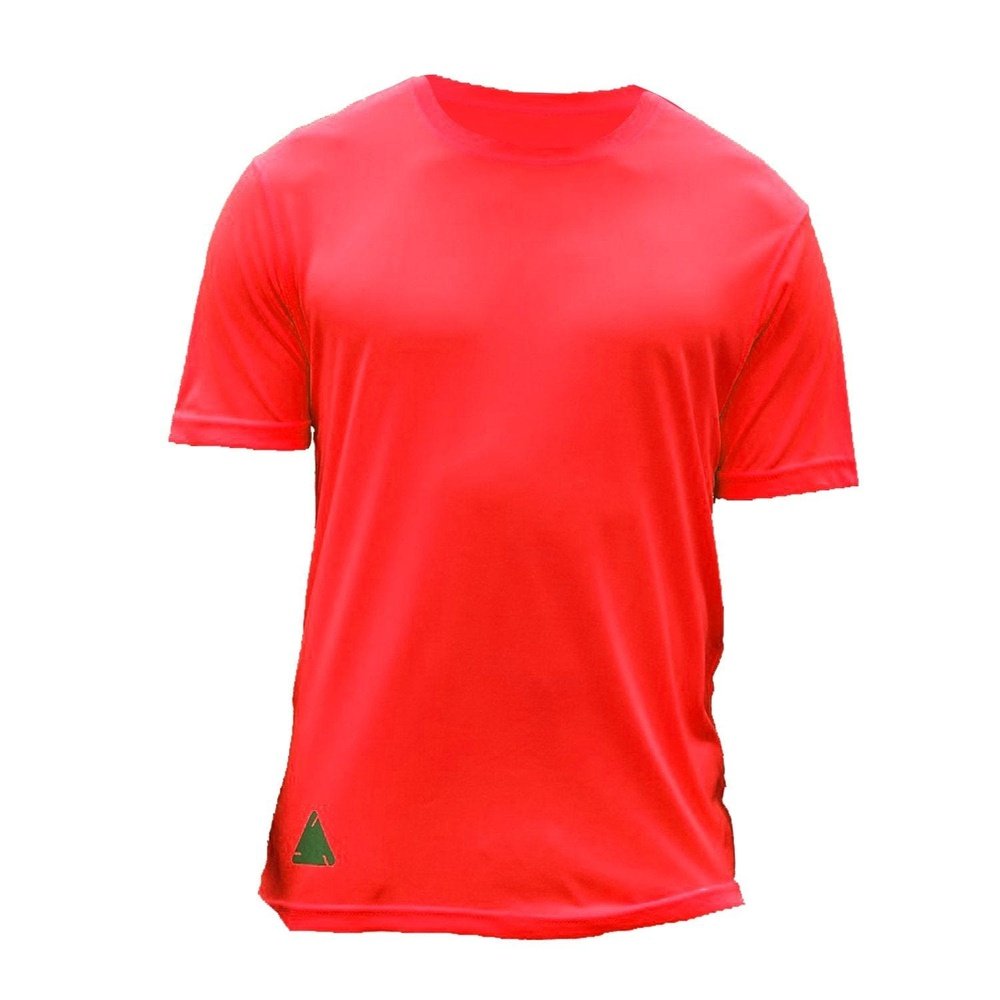 Men's Enhanced Visibility Polyester Short Sleeve Soft Touch Smooth T-Shirt Top EV88