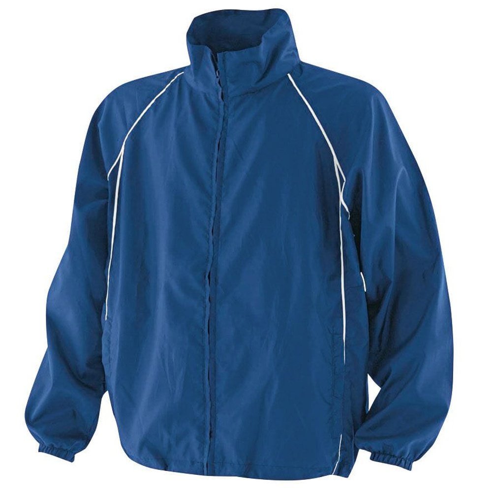 Mens Lightweight Showerproof Full Zip Finden & Hales Training Jacket LV610