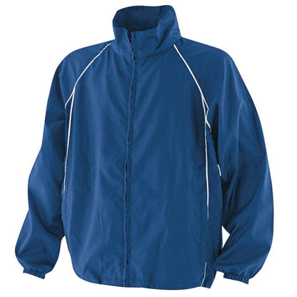 Mens Lightweight Showerproof Full Zip Finden & Hales Training Jacket LV610