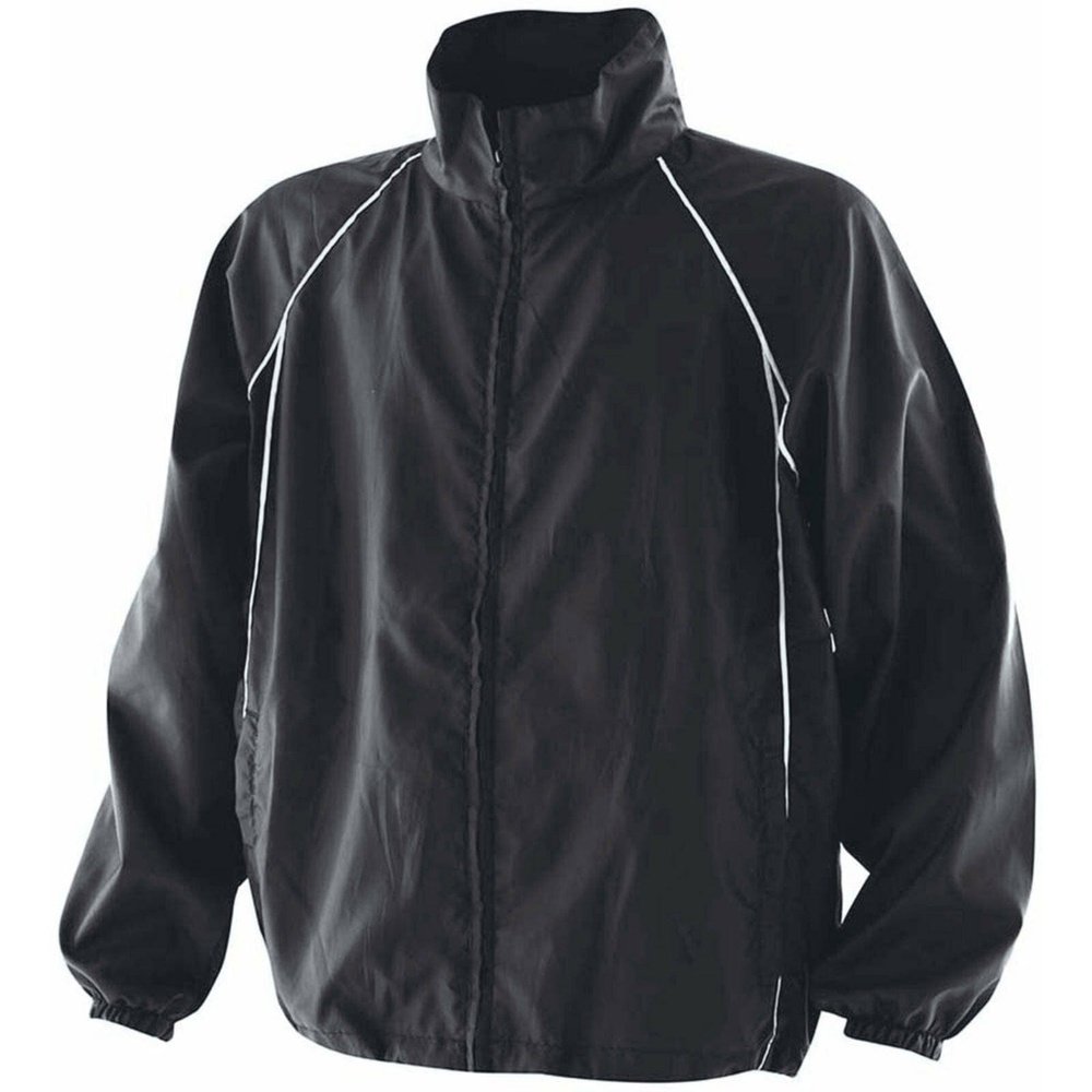 Mens Lightweight Showerproof Full Zip Finden & Hales Training Jacket LV610