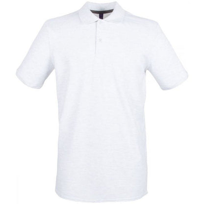 Men's Polyester Cotton Blend Pique Polo Shirt Gent's T-Shirt Top H400