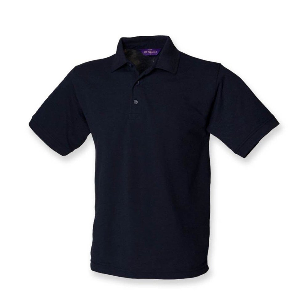 Men's Polyester Cotton Blend Pique Polo Shirt Gent's T-Shirt Top H400