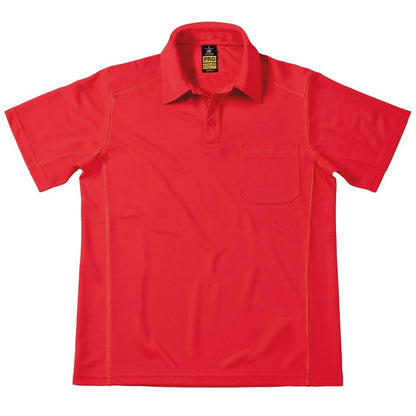 Men's Short Sleeve B&C Coolpower Pocket Pro Polo Shirt S-3XL BA022