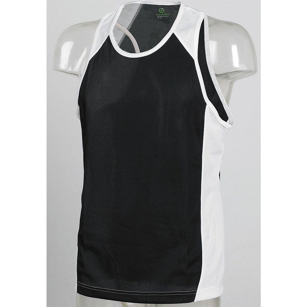 Mens Tombo Sleeveless Running Fitness Sports Vest Moisture Control TL091