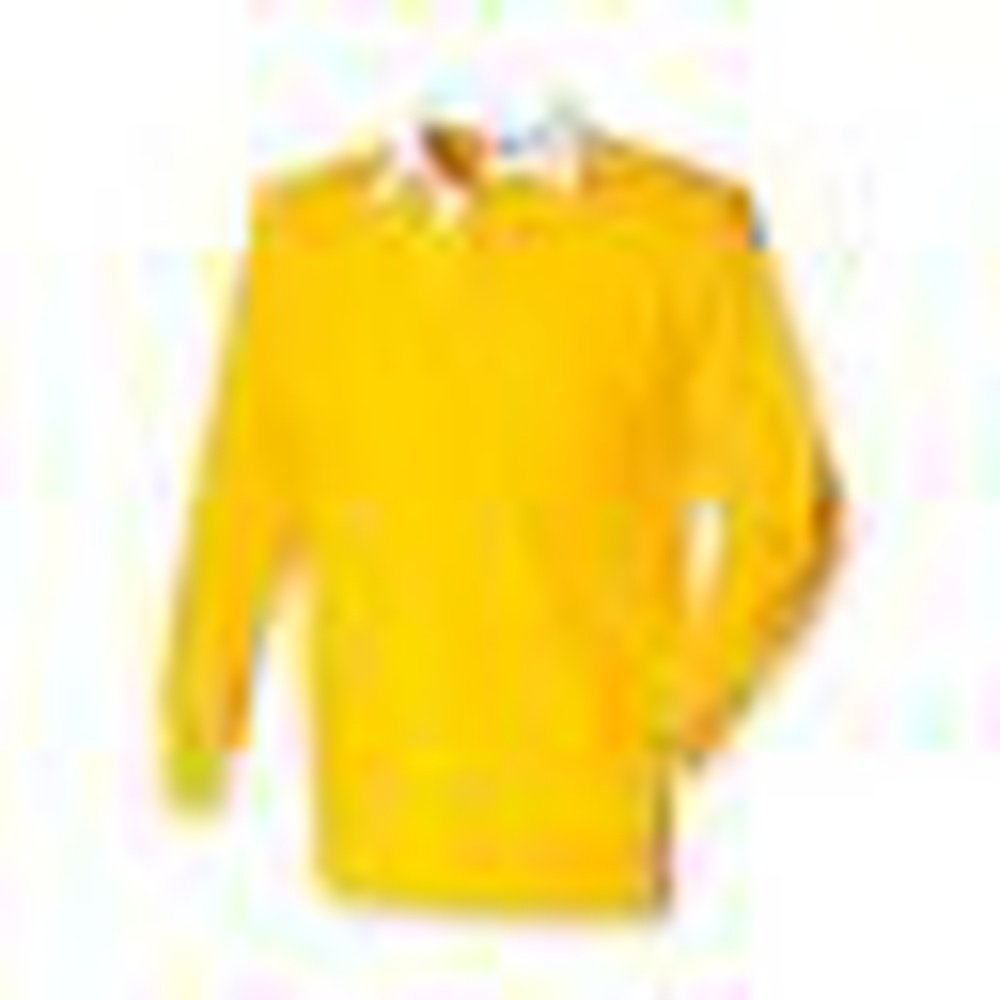 New Gents Long Sleeve Plain Front Row Rugby Shirt Top 10 Colours FR001