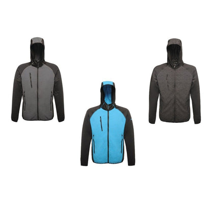 Regatta Men's X-Pro Lumen Reflective Stretch Hooded Jacket TRA611