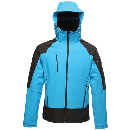 Regatta Men's X-Pro Powergrid Waterproof Breathable Hooded Men's Jacket Small & 3XL TRA682