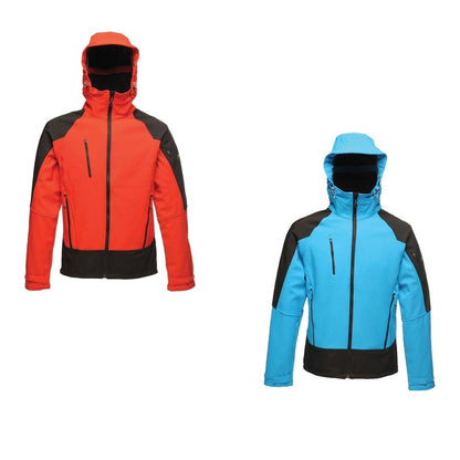 Regatta Men's X-Pro Powergrid Waterproof Breathable Hooded Men's Jacket Small & 3XL TRA682