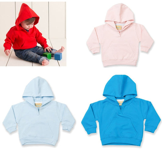 Toddler Baby Cotton Mix Hooded Sweatshirt Hoodie 6/12 mth - 5/6 yrs LW002